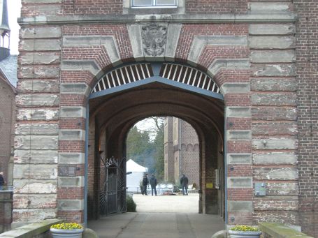 Weeze : Schloss Wissen, Eingangstor